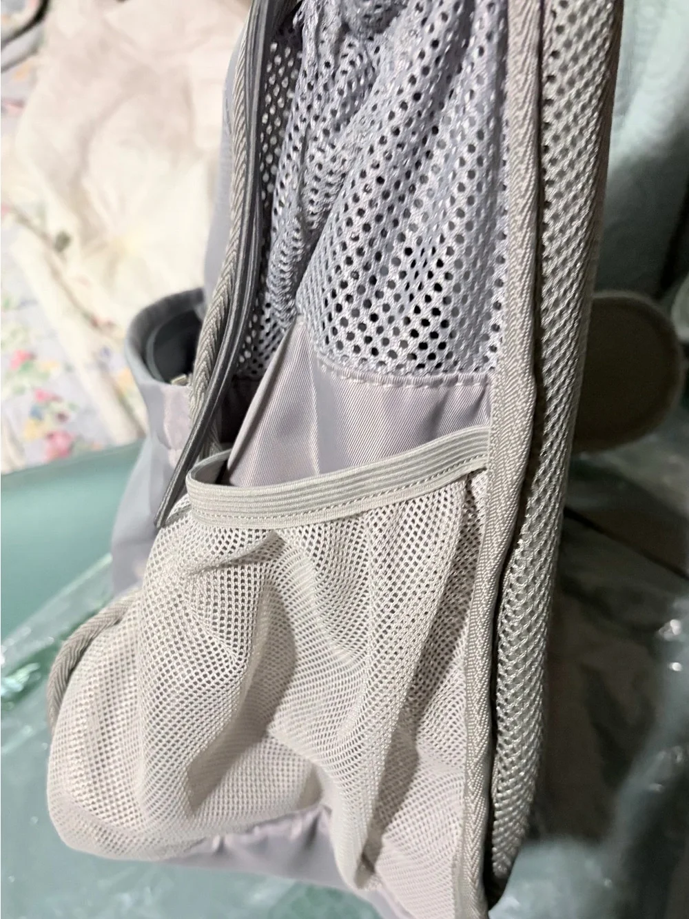 Pet Sling Bag in light grey - NEW